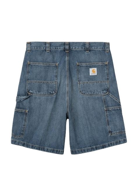 og single knee short man blue CARHARTT WIP | I03487201.4L